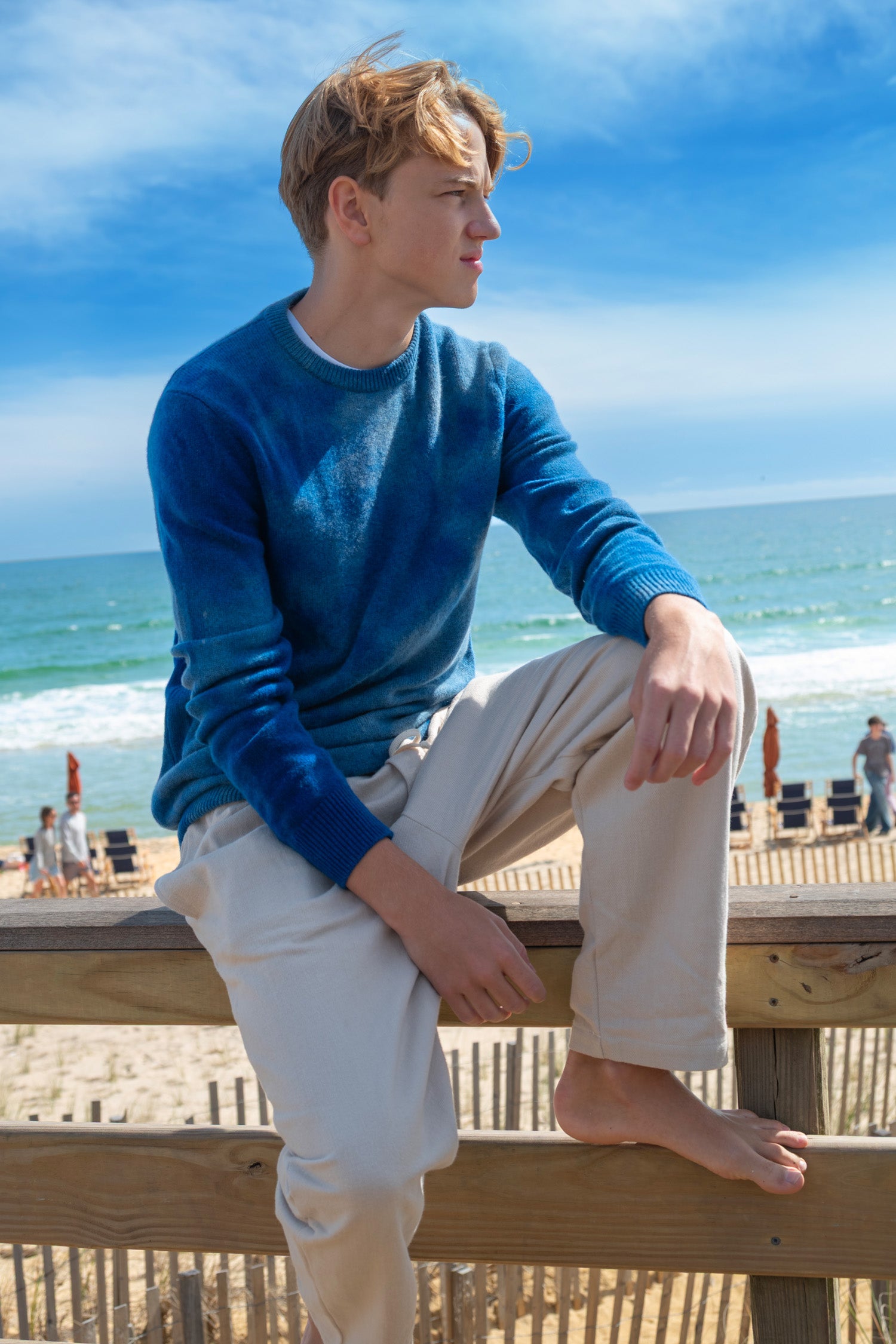 Cashmere unisex crew – Marea Clothing